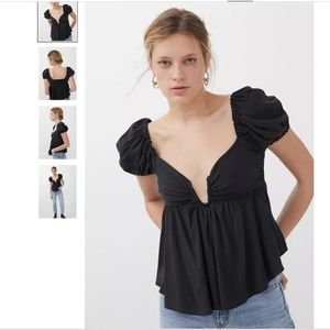 Urban Outfitters Kristina U-Wire Babydoll Top